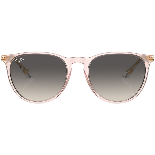 Ray-Ban Erika Classic Sunglasses - Polished Transparent Pink/Gray 2