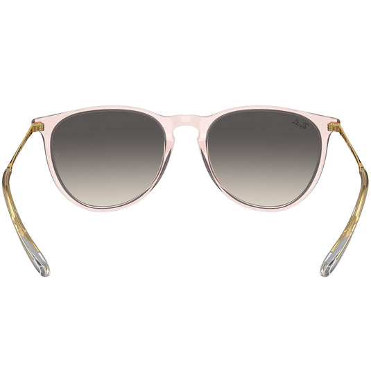 Ray-Ban Erika Classic Sunglasses - Polished Transparent Pink/Gray 5