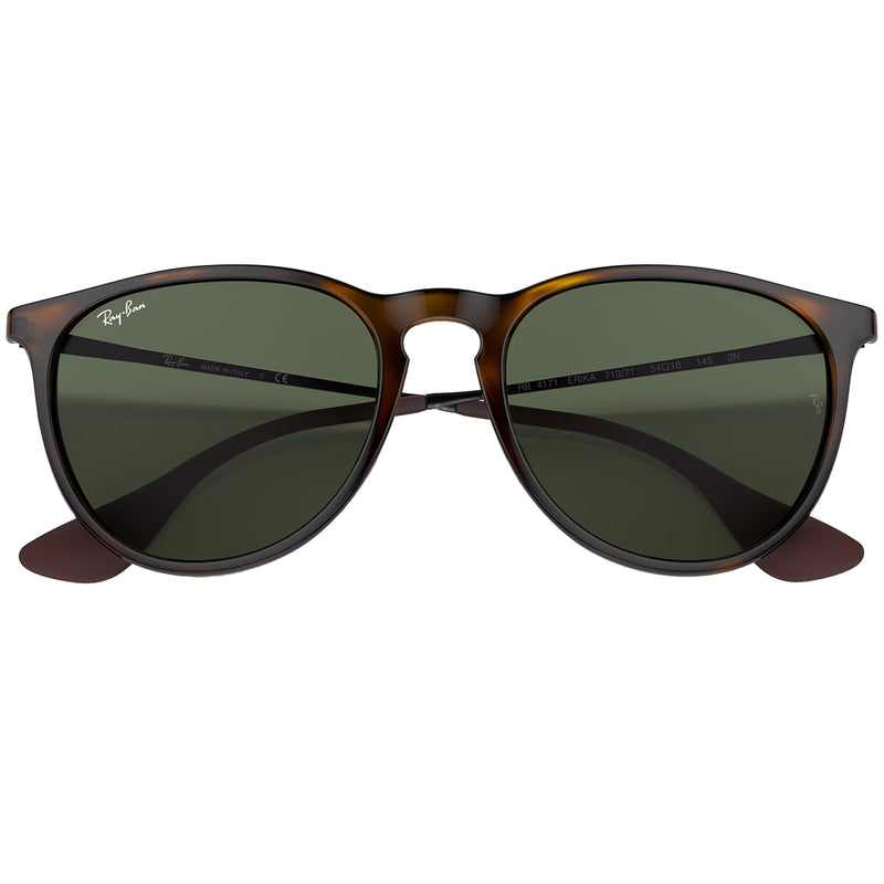 Load image into Gallery viewer, Ray-Ban Erika Classic Sunglasses - Polished Light Havana/Green 6
