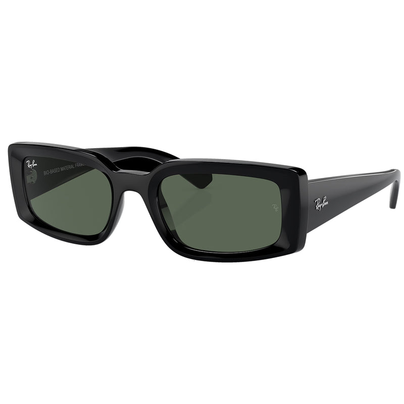 Load image into Gallery viewer, Ray-Ban Kiliane Bio-Based Sunglasses - Polished Black/Green 1
