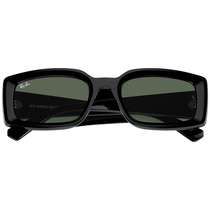 Load image into Gallery viewer, Ray-Ban Kiliane Bio-Based Sunglasses - Polished Black/Green 6
