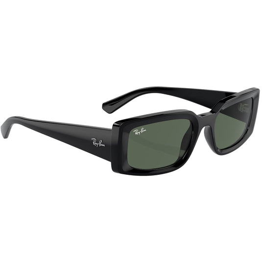 Ray-Ban Kiliane Bio-Based Sunglasses - Polished Black/Green 3