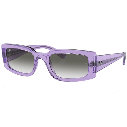Ray-Ban Kiliane Bio-Based Sunglasses - Polished Transparent Violet/Green 1