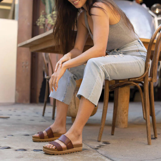REEF Women's Cushion Vista Hi Sandals • 2024 9