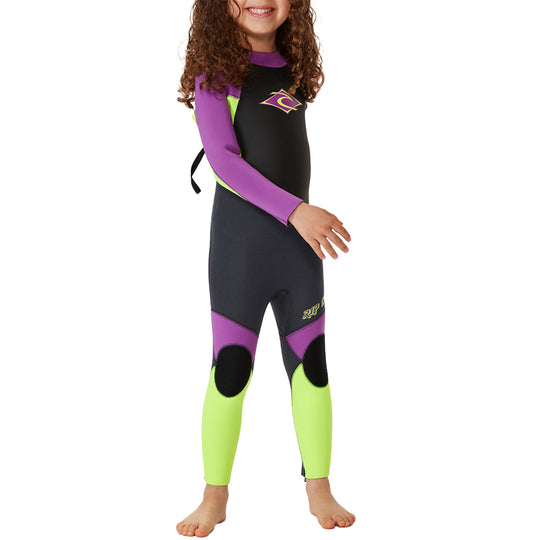 Rip Curl Youth Groms Omega 4/3 Back-Zip Wetsuit