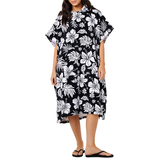 Rip Curl Women's Mixed Hooded Towel Changing Poncho 3