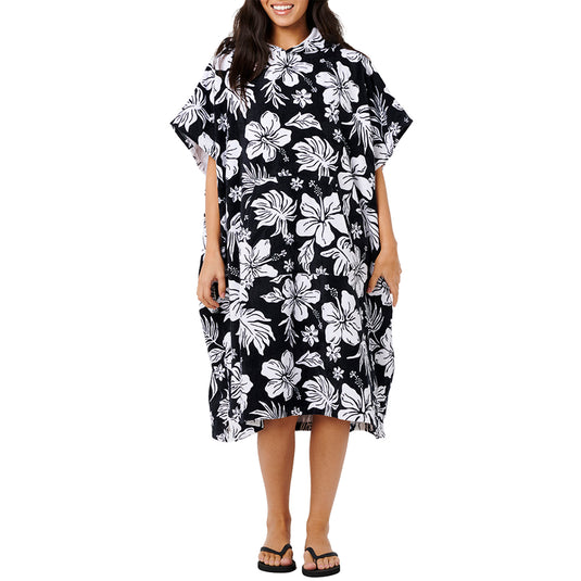 Rip Curl Women's Mixed Hooded Towel Changing Poncho 1