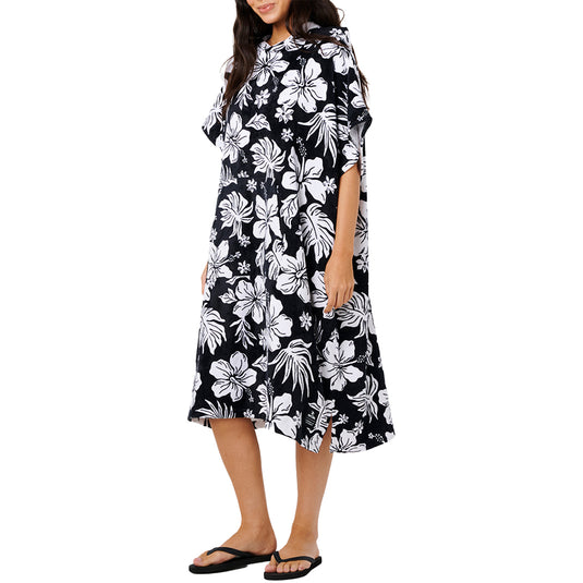 Rip Curl Women's Mixed Hooded Towel Changing Poncho 4