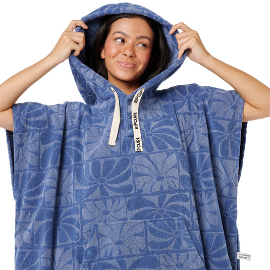 Rip Curl Women's Premium Surf Hooded Towel Changing Poncho 5