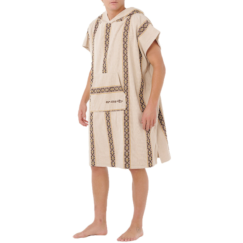 Load image into Gallery viewer, Rip Curl Classic Surf Hooded Towel Changing Poncho - Bone 4
