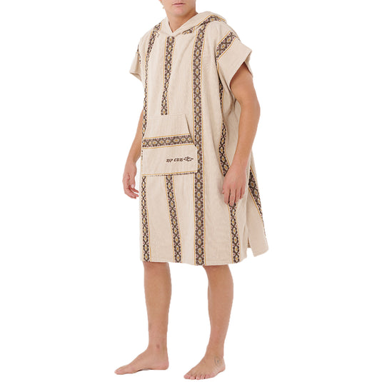 Rip Curl Classic Surf Hooded Towel Changing Poncho - Bone 4