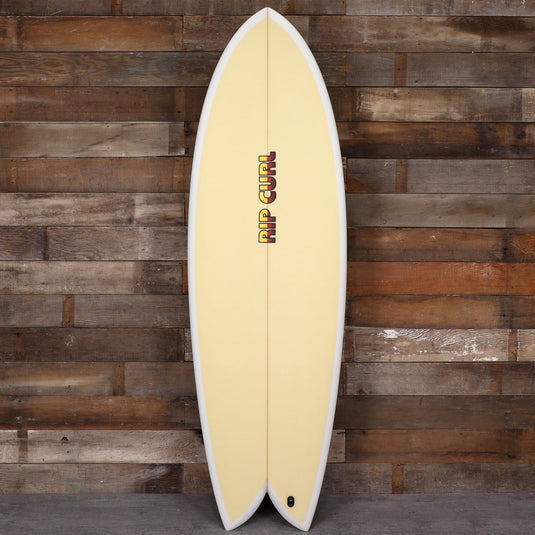 Rip Curl Twin PU 5'10 × 21 ⅜ × 2 ⅝ Surfboard - Clear/Natural 1