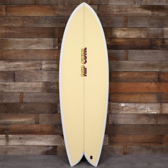 Rip Curl Twin PU 5'10 × 21 ⅜ × 2 ⅝ Surfboard - Clear/Natural