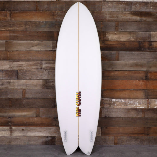 Rip Curl Twin PU 6'2 × 21 ¾ × 2 ⅞ Surfboard - Clear/Natural 2