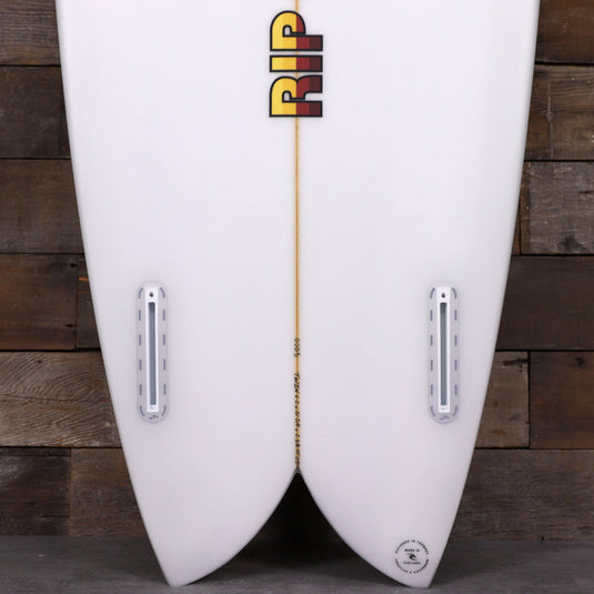 Rip Curl Twin PU 6'2 × 21 ¾ × 2 ⅞ Surfboard - Clear/Natural 3