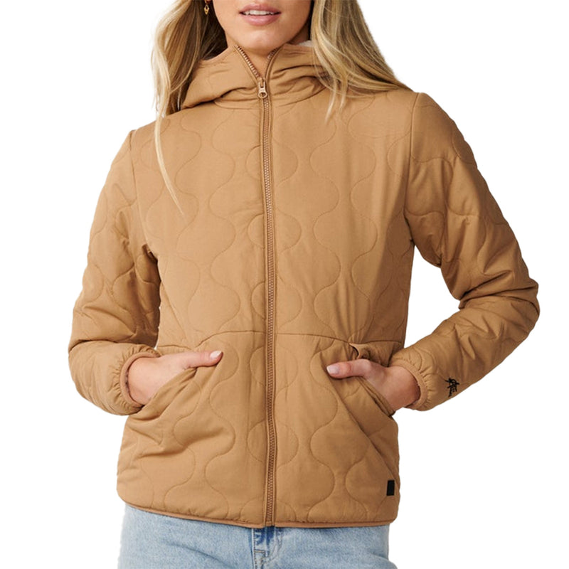 Load image into Gallery viewer, Rip Curl Women's Anti-Series Anoeta Classic Hooded Zip-Up Jacket 7
