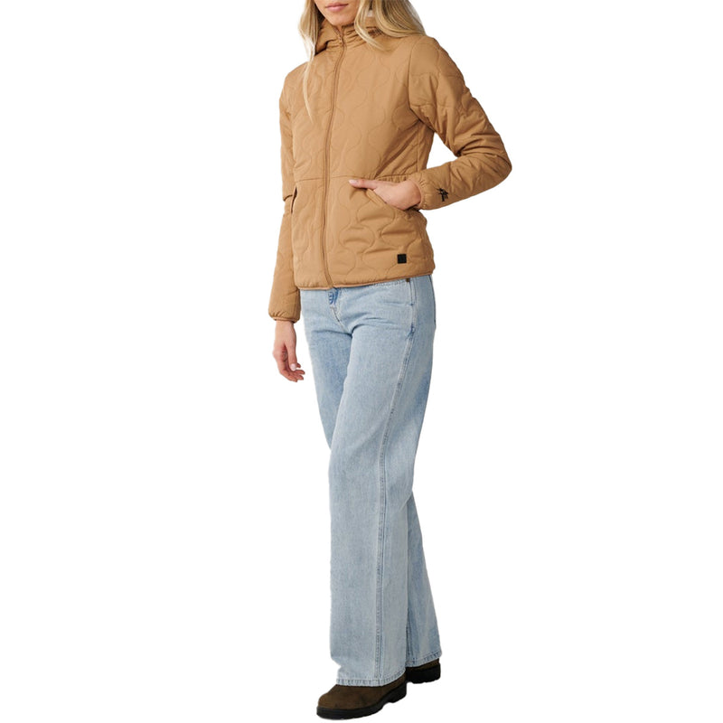 Load image into Gallery viewer, Rip Curl Women's Anti-Series Anoeta Classic Hooded Zip-Up Jacket 12
