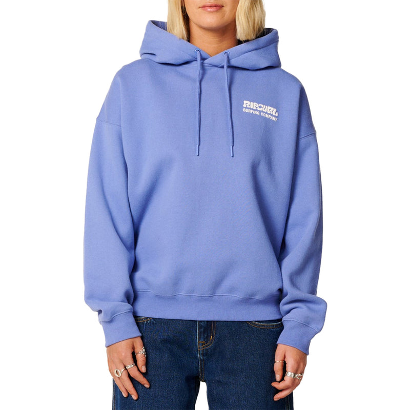 Load image into Gallery viewer, Rip Curl Women's Surf Puff Heritage Pullover Hoodie 7
