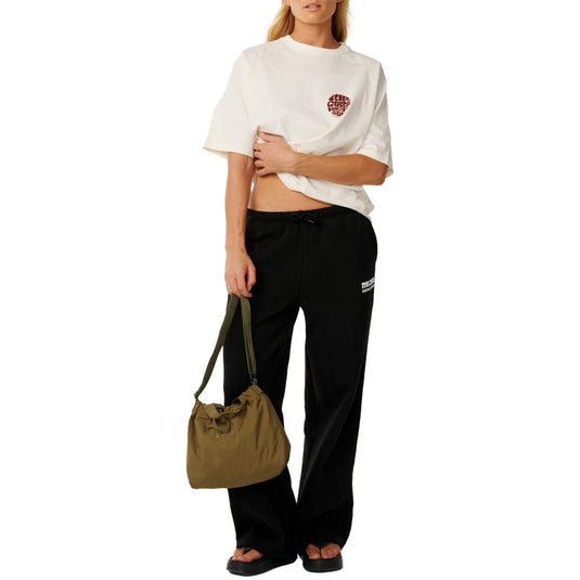 Rip Curl Women's Surf Puff Wide Leg Track Sweatpants 18