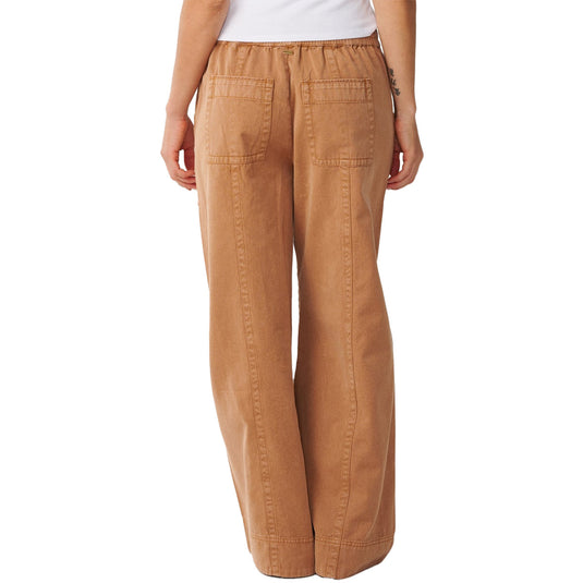 Rip Curl Women's Bossa Nova Twill Wide Leg Pants 2