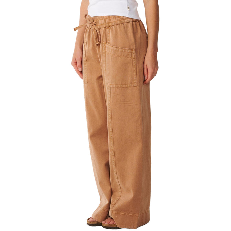 Load image into Gallery viewer, Rip Curl Women's Bossa Nova Twill Wide Leg Pants 3
