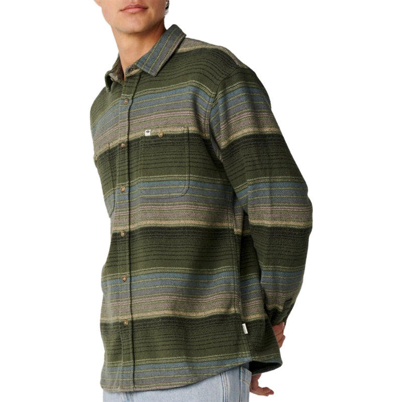 Load image into Gallery viewer, Rip Curl Classic Surf Baja Long Sleeve Button-Up Flannel Shirt 9
