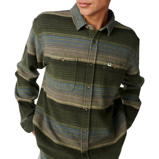 Rip Curl Classic Surf Baja Long Sleeve Button-Up Flannel Shirt 10