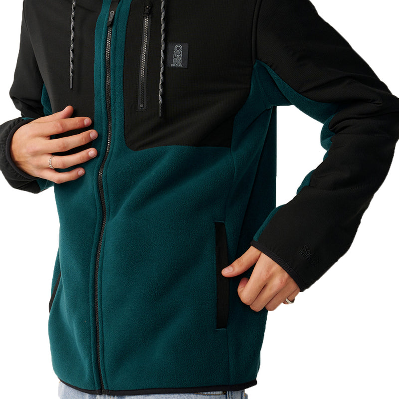 Load image into Gallery viewer, Rip Curl Search Series Paneled Zip-Up Hoodie 4
