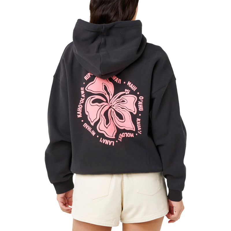 Load image into Gallery viewer, Rip Curl Women's Surf Puff Heritage Pullover Hoodie 2
