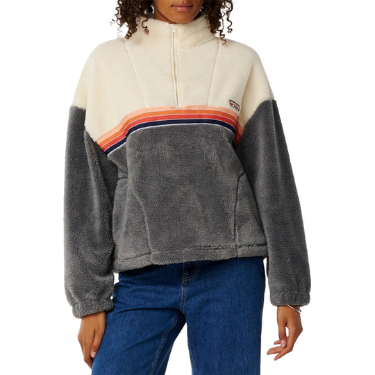 Rip Curl Women's Surf Revival Quarter-Zip Polar Pullover Fleece