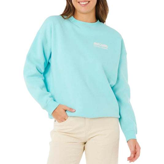 Rip Curl Women's Surf Puff Heritage Crew Sweatshirt 6