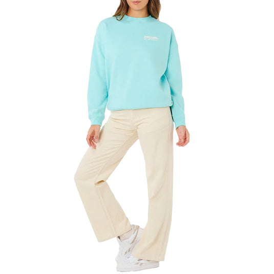 Rip Curl Women's Surf Puff Heritage Crew Sweatshirt 11