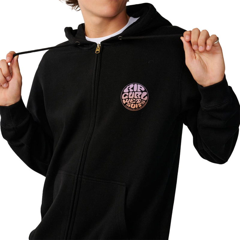 Load image into Gallery viewer, Rip Curl Wettie Passage Icon Zip-Up Hoodie 5
