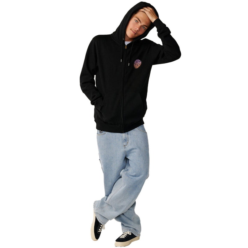 Load image into Gallery viewer, Rip Curl Wettie Passage Icon Zip-Up Hoodie 6
