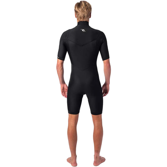 Rip Curl Dawn Patrol 2mm Short Sleeve Chest-Zip Spring Wetsuit • 2024 2