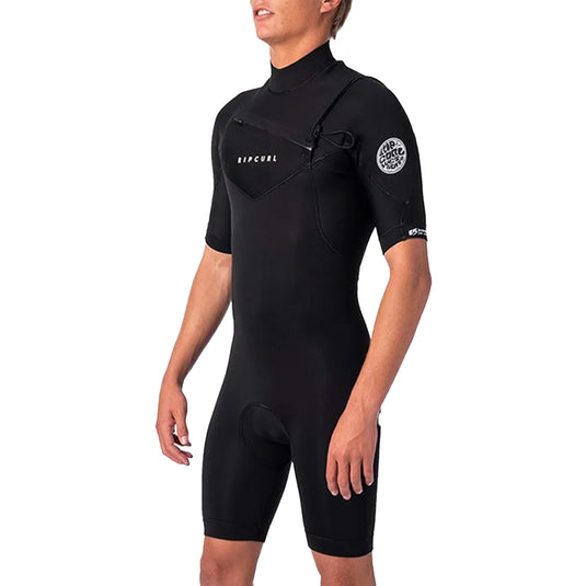 Rip Curl Dawn Patrol 2mm Short Sleeve Chest-Zip Spring Wetsuit • 2024 3