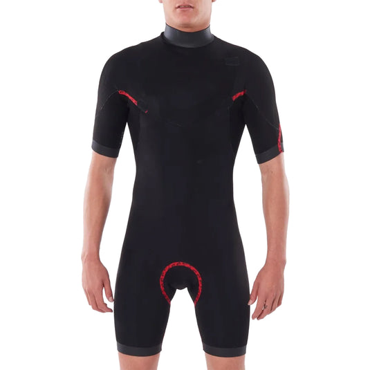 Rip Curl Dawn Patrol 2mm Short Sleeve Chest-Zip Spring Wetsuit • 2024 4