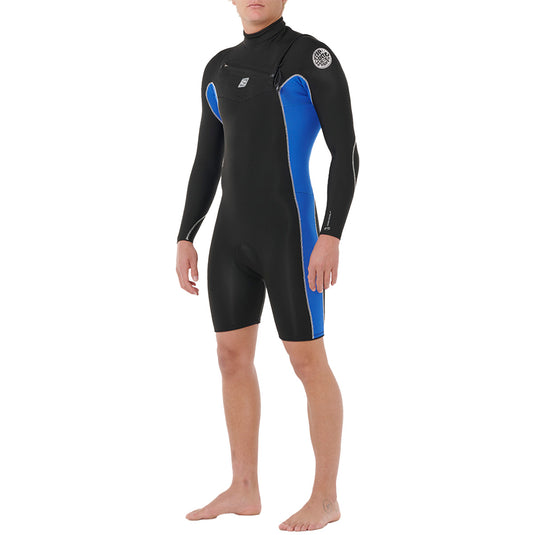 Rip Curl Dawn Patrol 2mm Long Sleeve Chest-Zip Spring Wetsuit 14