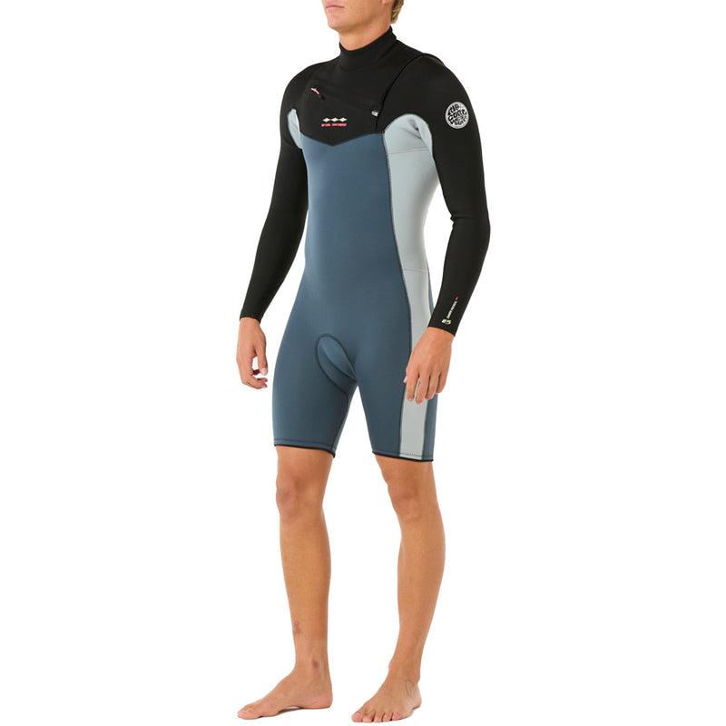 Load image into Gallery viewer, Rip Curl Dawn Patrol 2mm Long Sleeve Chest-Zip Spring Wetsuit 3
