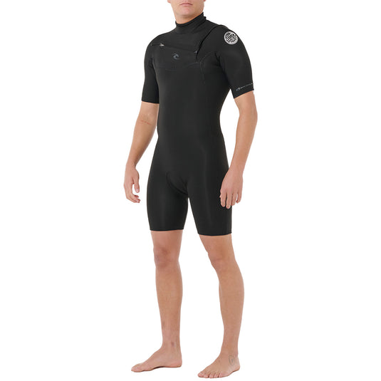 Rip Curl Dawn Patrol 2mm Short Sleeve Chest-Zip Spring Wetsuit 6