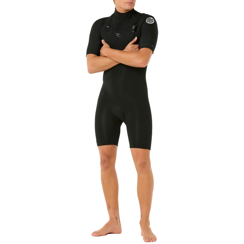 Load image into Gallery viewer, Rip Curl Dawn Patrol 2mm Short Sleeve Chest-Zip Spring Wetsuit 8
