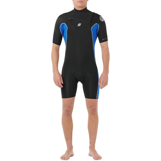 Rip Curl Dawn Patrol 2mm Short Sleeve Chest-Zip Spring Wetsuit 1