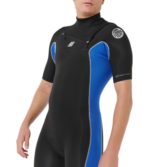 Rip Curl Dawn Patrol 2mm Short Sleeve Chest-Zip Spring Wetsuit 4