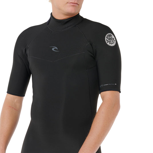 Rip Curl Dawn Patrol 2mm Short Sleeve Back-Zip Spring Wetsuit 5