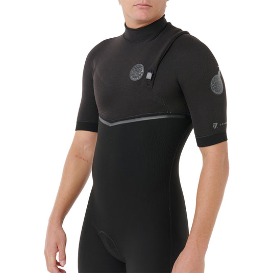 Rip Curl E-Bomb 2mm Short Sleeve Zip-Free Spring Wetsuit 4