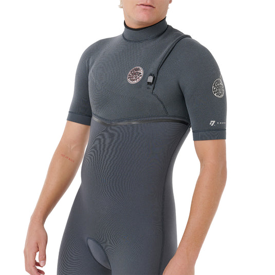 Rip Curl E-Bomb 2mm Short Sleeve Zip-Free Spring Wetsuit 9