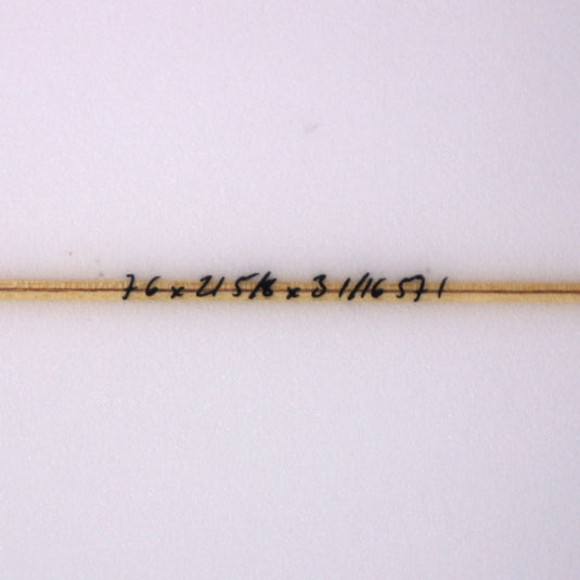 Rip Curl All-Day PU 7'6 × 21 ⅝ × 3 1/16 Surfboard - Clear/Almond 4