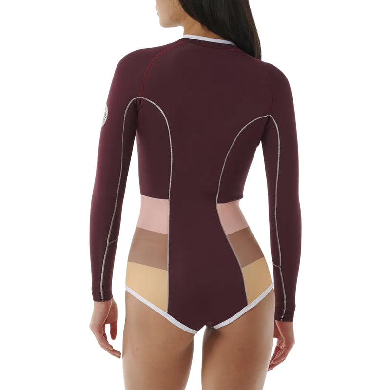 Load image into Gallery viewer, Rip Curl Women's G-Bomb 1mm Long Sleeve Hi-Cut Front-Zip Spring Wetsuit 2
