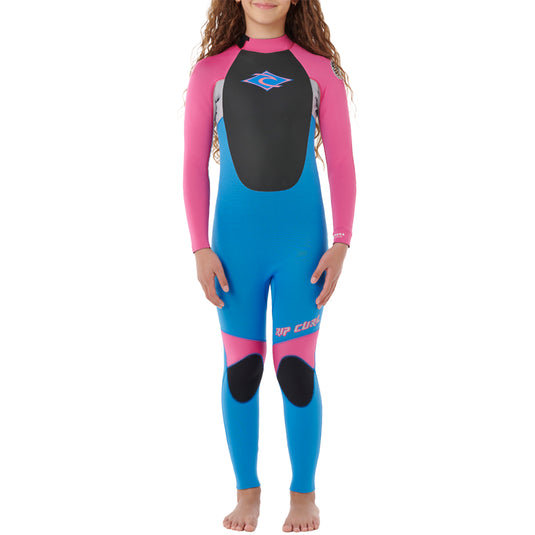 Rip Curl Youth Omega 4/3 Back-Zip Wetsuit 4