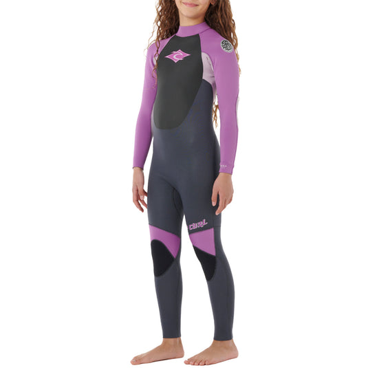 Rip Curl Youth Omega 4/3 Back-Zip Wetsuit 12